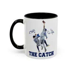 Andy Pages The Catch Mug, America Baseball Cup, Champs WorldSeries Andy Pages Mug, America Football Gift, Best Gift For Baseball Fans
