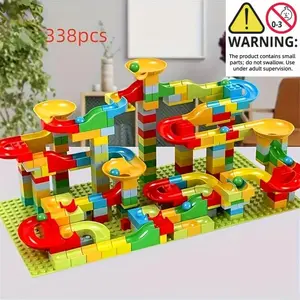 168/338pcs Educational Building Blocks for Kids, Building Block Sets, DIY Small Parts Assembly Toys, Perfect for Halloween Thanksgiving Christmas Gifts