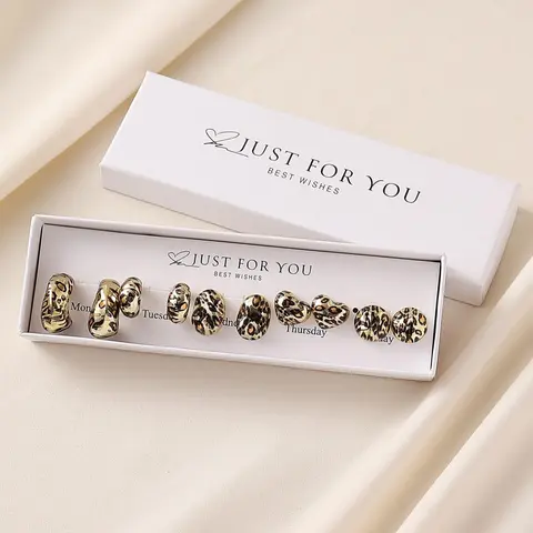 Cute Christmas Themed Stud Earrings, Snowman & Gingerbread Man & Tree & Wreath Design Earrings, Fashion Jewelry Accessories for Women & Girls