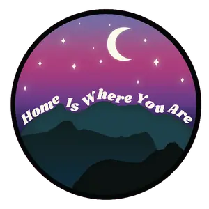 Home Is Where You Are Sticker