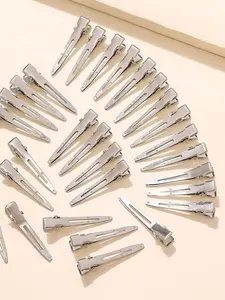 Metal Hair Clips, 50pcs Durable Metal Hair Clips for Dreadlocks, Hair Extensions, Perfect for Hair Rollers and Hair Clips Use, Hair Clip Set