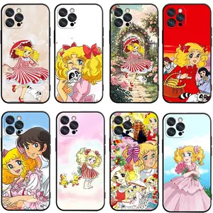 Retro Nostalgia Candy Candy Character Phone Case for iPhone 17 Pro Max Air 16 Pro 15 14 Plus 13 12 11 and Samsung S26-S23 Plus Ultra Drop-Resistant Protective Cover Best Gift