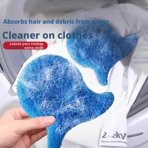 360° Pet Hair Remover Brush ， Small Fish Shape Lint Roller ，Wet & Dry Use Vacuum Suction ，Reusable Carpet & Furniture Cleaner Tool ， pet HairRemover ，lintroller ，catlover ，doggrooming