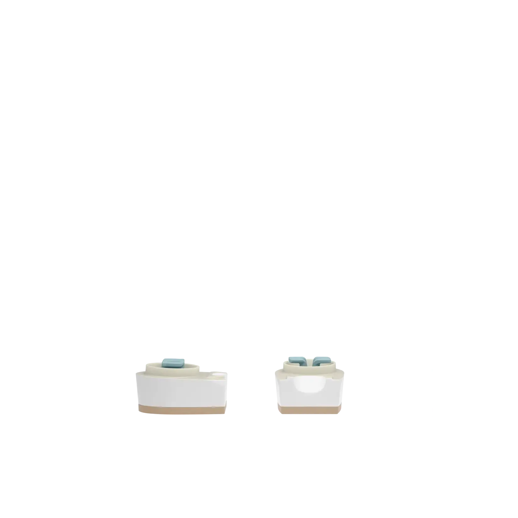 Block Heel Kit 1.5 White