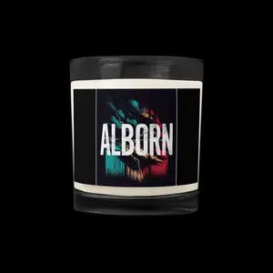 Glass Jar Soy Wax ALBORN Candle