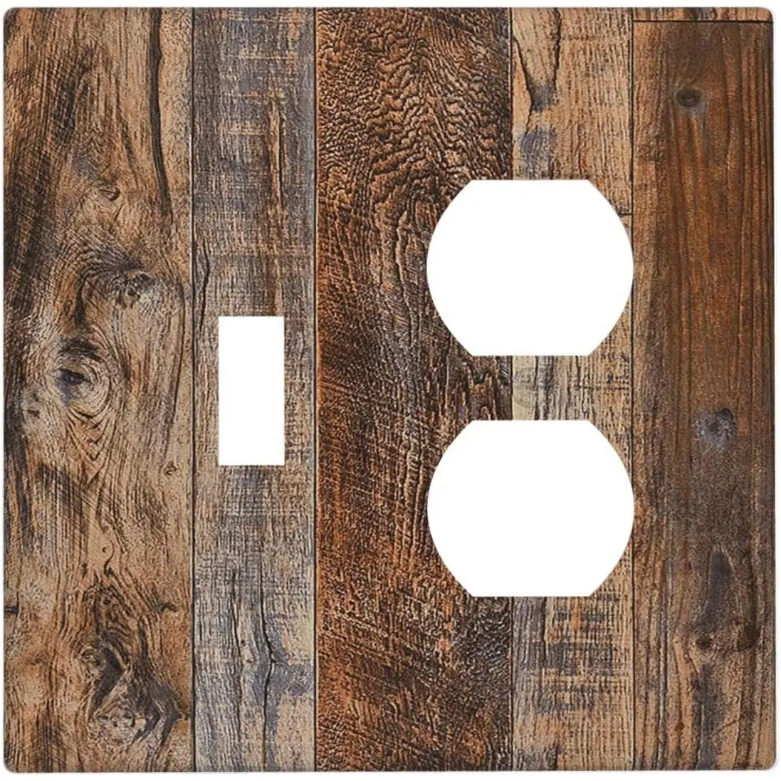 Rustic Brown Wood Grain