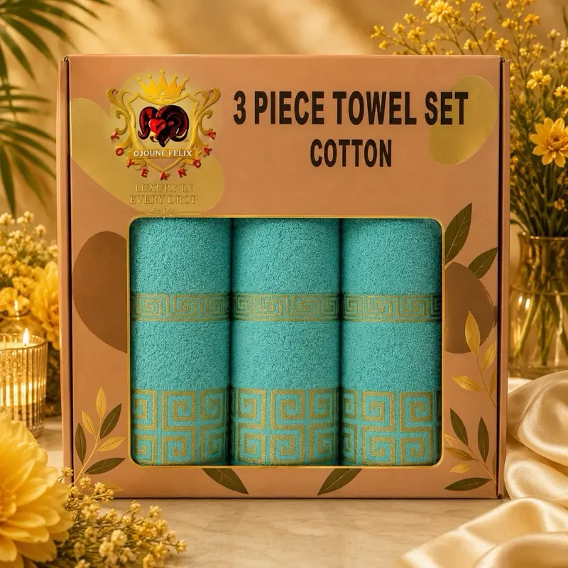 12 pack of 3 pieces towels