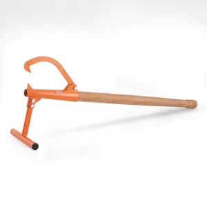 VEVOR Timberjack, 46.5 in, Heavy Duty Log Lifter with Wooden Handle, Log Roller with Adjustable Cant Hook, Logging Tools Log Jack for Logs Ups to 15" Dia, Timber Jack for Rolling Cutting Lifting LogsSummervibes