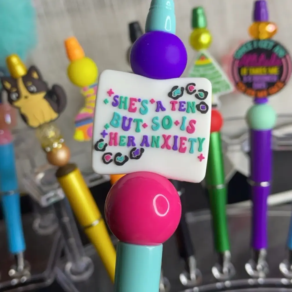 Pre-made Beaded Pens CLAIMS live.