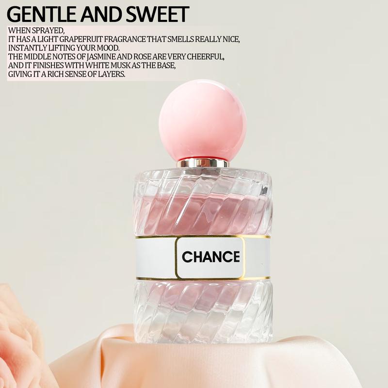 MOOD AMOR Pink Encounter Perfume for Women, 50ml, Sweet Romantic Floral Fruity Perfume for a Charming Aura, Gift Idea