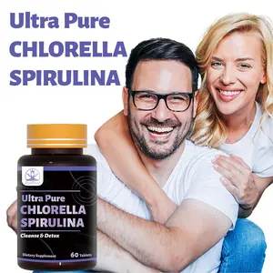 Ultra Pure Chlorella  Spirulina-Chlorella and Spirulina are scientifically matched, fully supplemented, extracted with ultra-high purity, and free of impurities and fishy smell, making it more palatable.