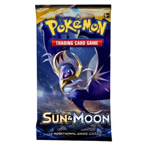 Pokémon Sun and Moon Base Set 5 Booster Packs - Sun and Moon