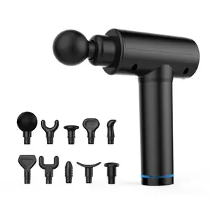 Portable Lightweight Adjustable Electric Muscle Massage Gun - Deep Tissue Percussion Massager with Multi-Speed Vibration for Daily Muscle Recovery & Pain Relief