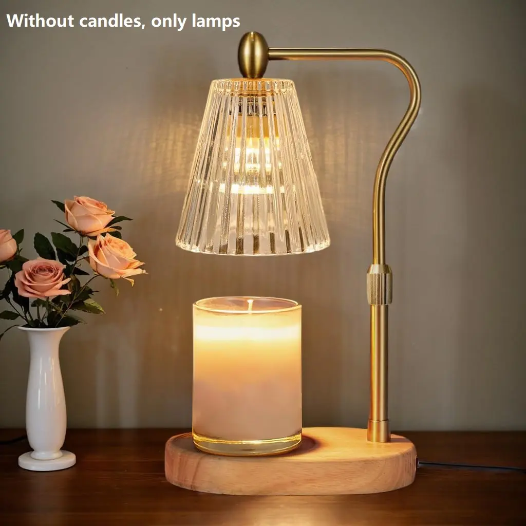 Candle Warmer Lamp, with Timer and Dimmer, Adjustable Height, Mother' s Day Gifts for Mom, Birthday Gifts for Women, House Warming Gifts Room Decor, Wax Warmer for Jar Candles