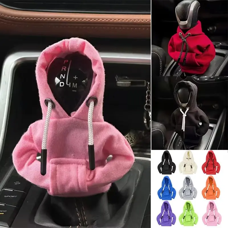 Car Gear Shift Hoodie Auto Shifter Knob Cover