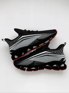 Men's Fashion Colorblock Lace Up Low Top Sneakers, Casual Comfortable Breathable Sports Running Shoes, Gym Training Sport Walking Shoes, Trainers for Men