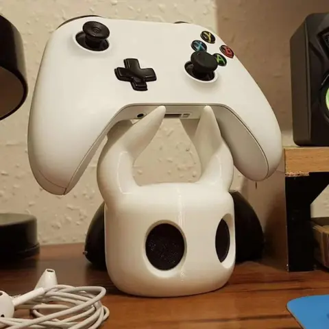 Hollow Knight Design Controller Stand, 1 Count 3D Printed Model Sculpture, Player Desktop Decoration Game Accessory, Birthday and Festival Gift, Game Console Accessory