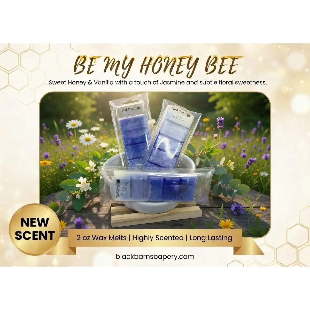 Be My Honey Bee -  Snap Bar Wax Melts