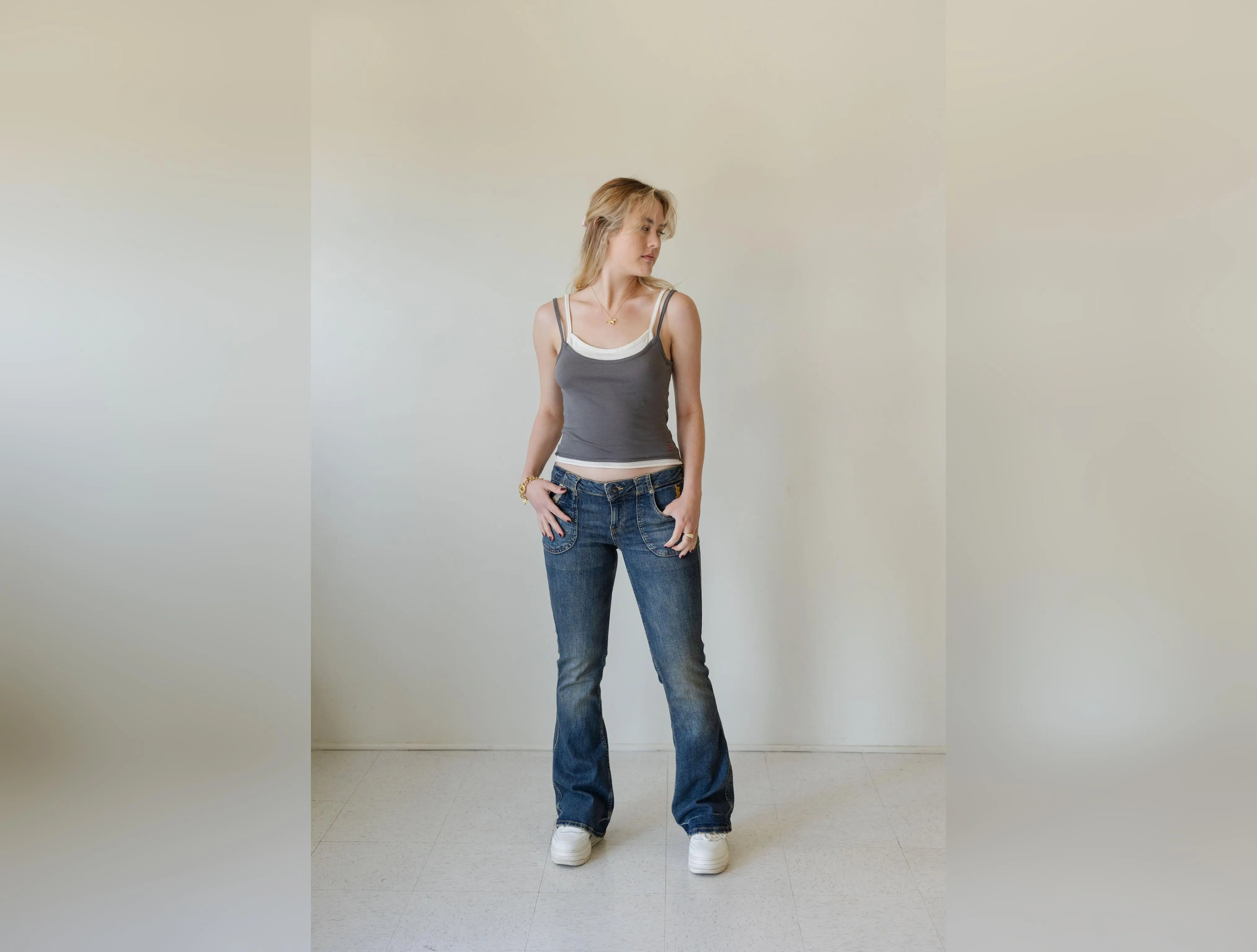 Double Layer Cami Top by BDG