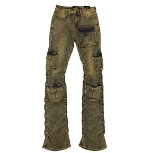 KD - Stacked Utility Denim - Vegas Wax -2056B