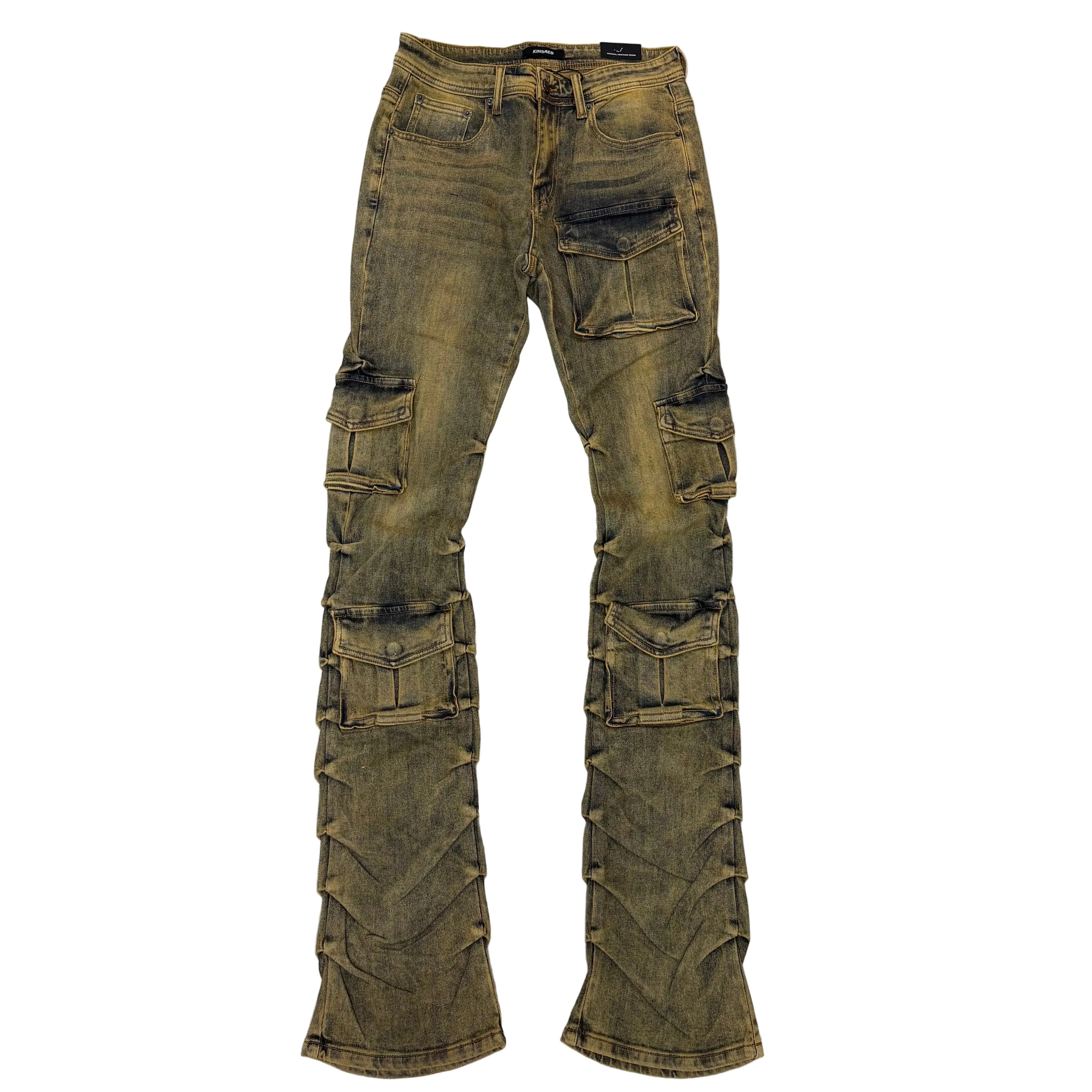 KD - Stacked Utility Denim - Vegas Wax -2056B