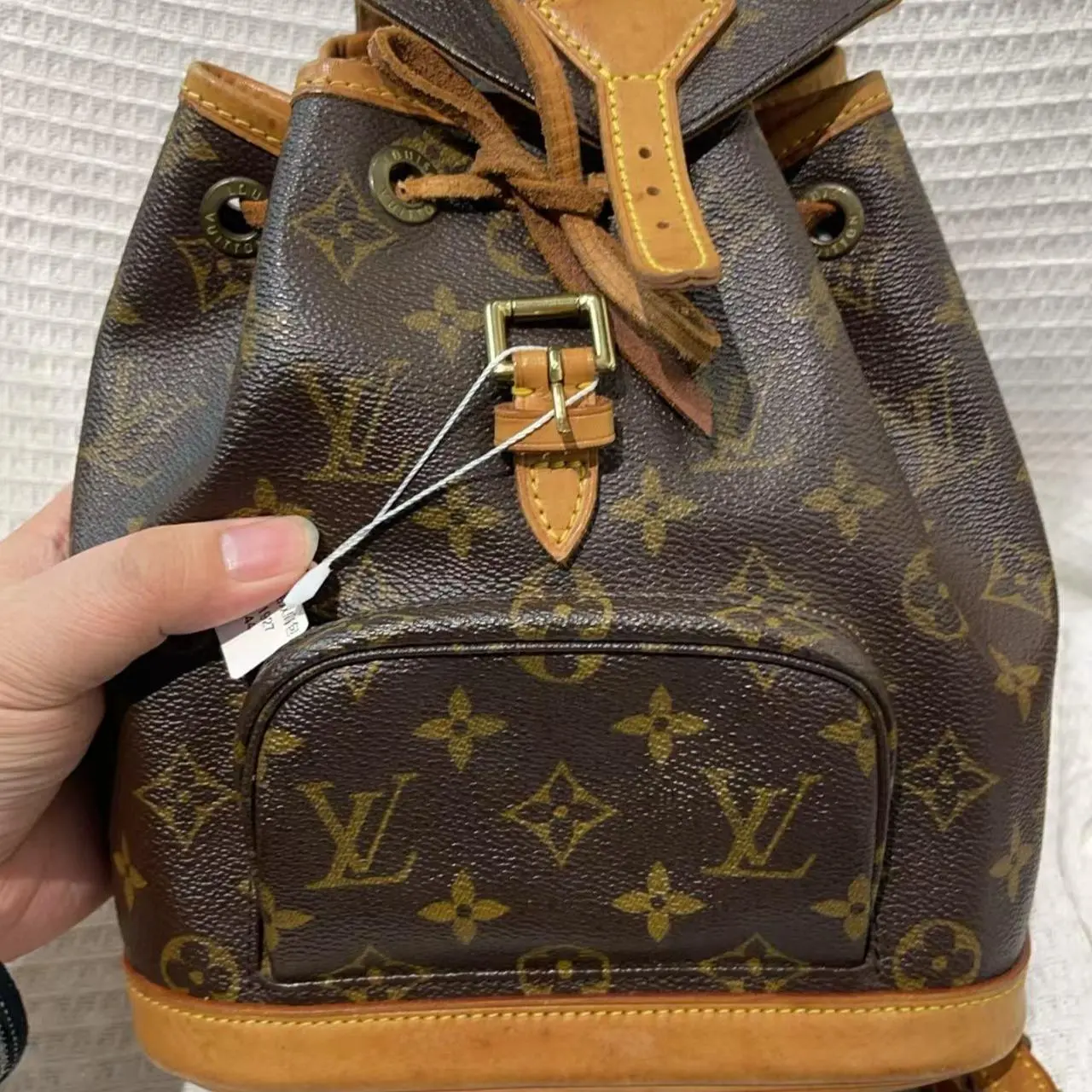 Pre-owned Louis Vuitton RL4 Montsouris Mini backpack 19474644