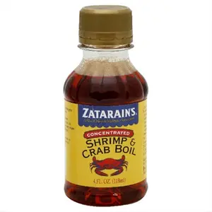 Zatarains Seasoning Boil Liq Shrimp-4 Oz -Pack Of 6