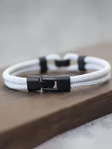Men's Minimalist Temperament Knot Design Bracelet, Fashionable All-match Bracelet for Men, Trendy Exquisite Jewelry for Birthday Gift, Stackable Bracelets, High Quality Bracelet
