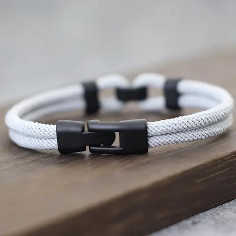 Men's Minimalist Temperament Knot Design Bracelet, Fashionable All-match Bracelet for Men, Trendy Exquisite Jewelry for Birthday Gift, Stackable Bracelets, High Quality Bracelet