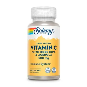Vitamin C With Rose Hips & Acerola 500mg