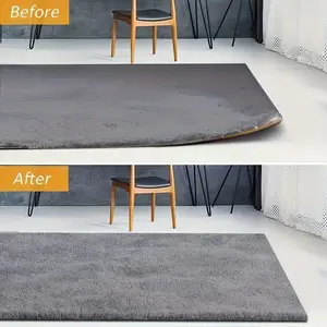 8 pieces of L-shaped anti-slip carpet stickers and glue, suitable for tile and wooden floor areas in living rooms, dining rooms and bathrooms, preventing movement and sliding, ensuring the carpet is flat and securely fixed. Innovative product, shelf paddi