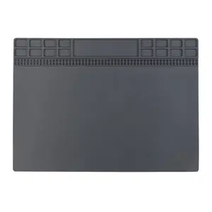 Soldering Mat Silicone Insulation Work Heat Resistant for Bench Rep