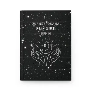 Astrological Journey Journal: Gemini May 28th, Starry Notebook, Celestial Diary, Astrology Gift, Universe Planner