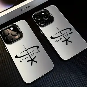 Classic Creative Opium Logo Phone Case Suitable for iPhone 16 15 14 13 12 11 Pro Max X XR XS MAX 8 7 Plus Anti-Drop Matte Back Cover