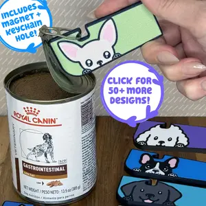 Tab Buddy XL Designs - Food can tab opener magnet keychain help for long nails, sore hands, arthritis