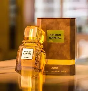 Ajmal Amber Santal Unisex Perfume 100ML EDP with Sandalwood and Cypress Scents