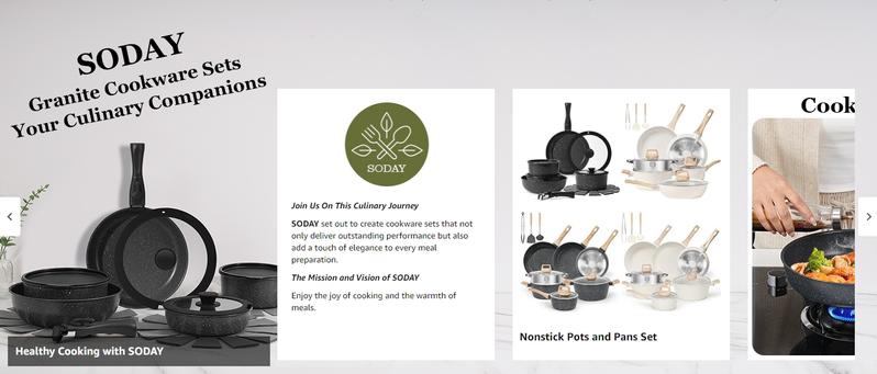 SODAY 15pcs Pots and Pans Set Non Stick, Cookware Sets with Detachable Handle, Nonstick RV Kitchen Cooking Set Removable Handles, Oven Safe,Stackable, Frying, Kitchenware,stock up on specials,TikTokShopBlackFriday SODAY 15pcs Pots and Pans Set Non Stick, Cookware Sets with Detachable Handle, Nonstick RV Kitchen Cooking Set Removable Handles, Oven Safe,Stackable, Frying, Kitchenware,stock up on specials,TikTokShopBlackFriday