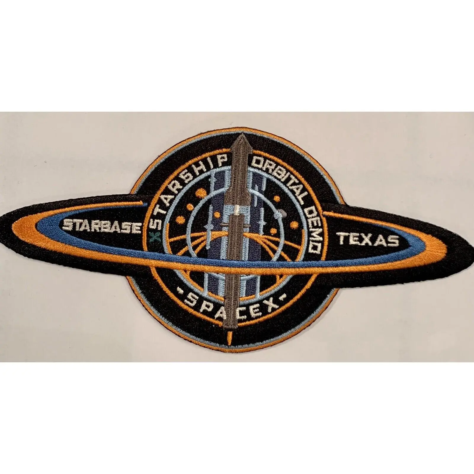 Original SpaceX Starship Orbital Demo Launch Mission Patch 3