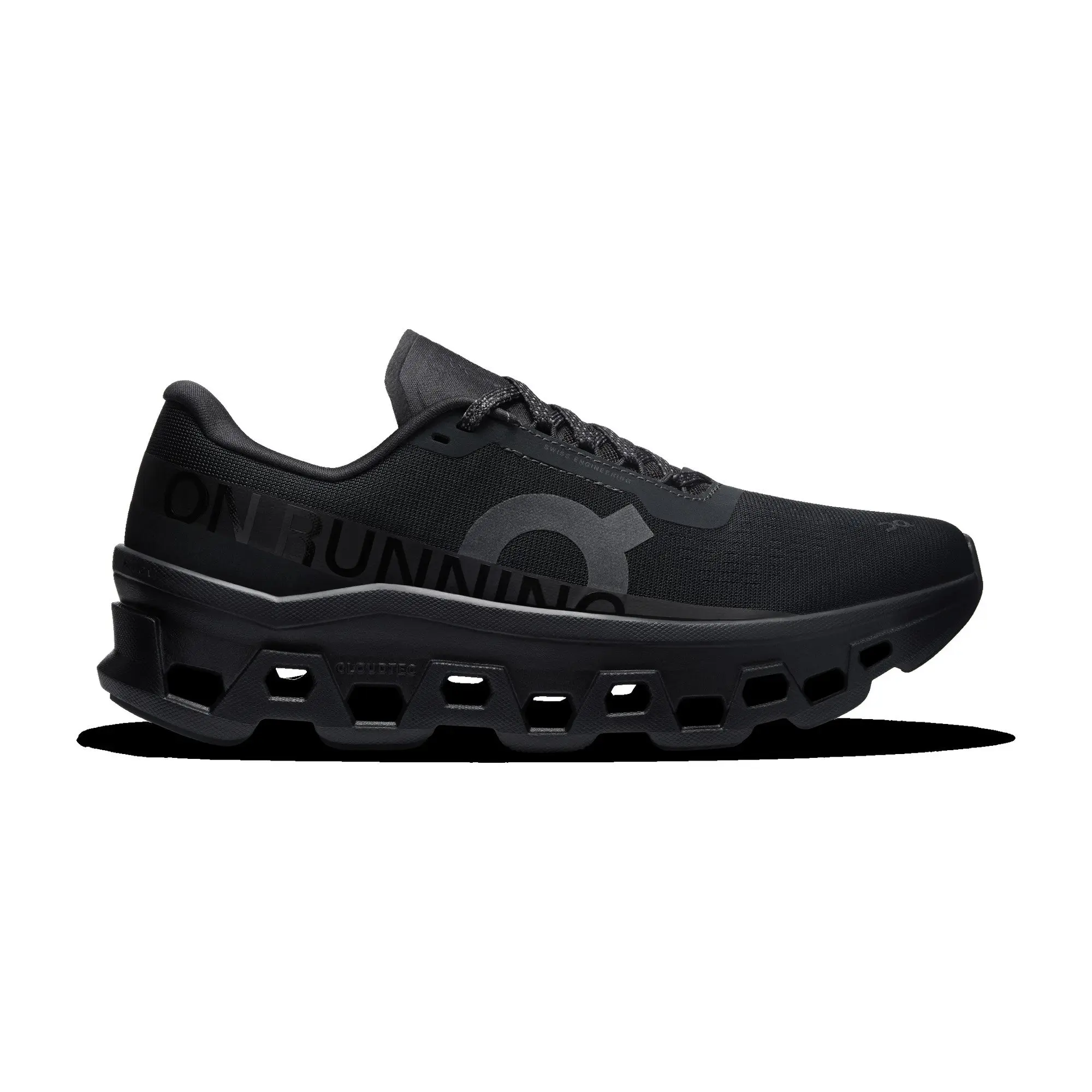 On Cloudmonster 1 Black/Black Women's Running Shoes 3WF30481043