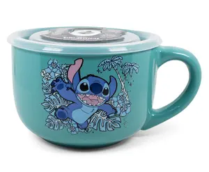 Disney Lilo & Stitch "Stay Weird" Soup Mug With Vented Lid | Holds 24 Ounces