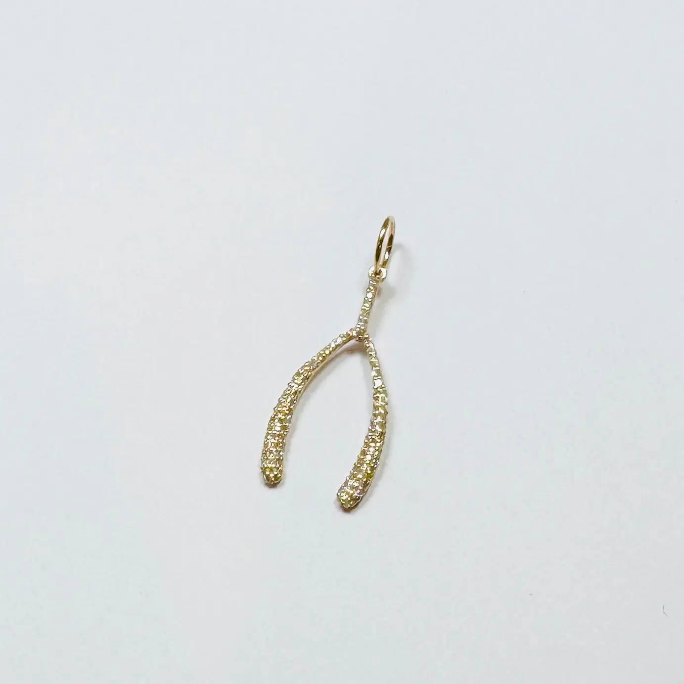wishbone pendant