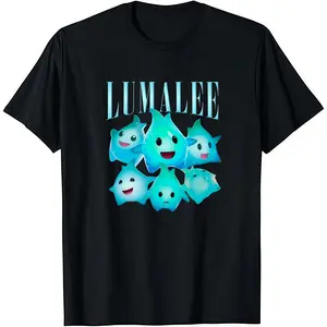 Vinyl Lumalee Graphic T-Shirt Streetwear Holiday Wear y2k cotton fashion Streetwear Lover Gift Top Trending