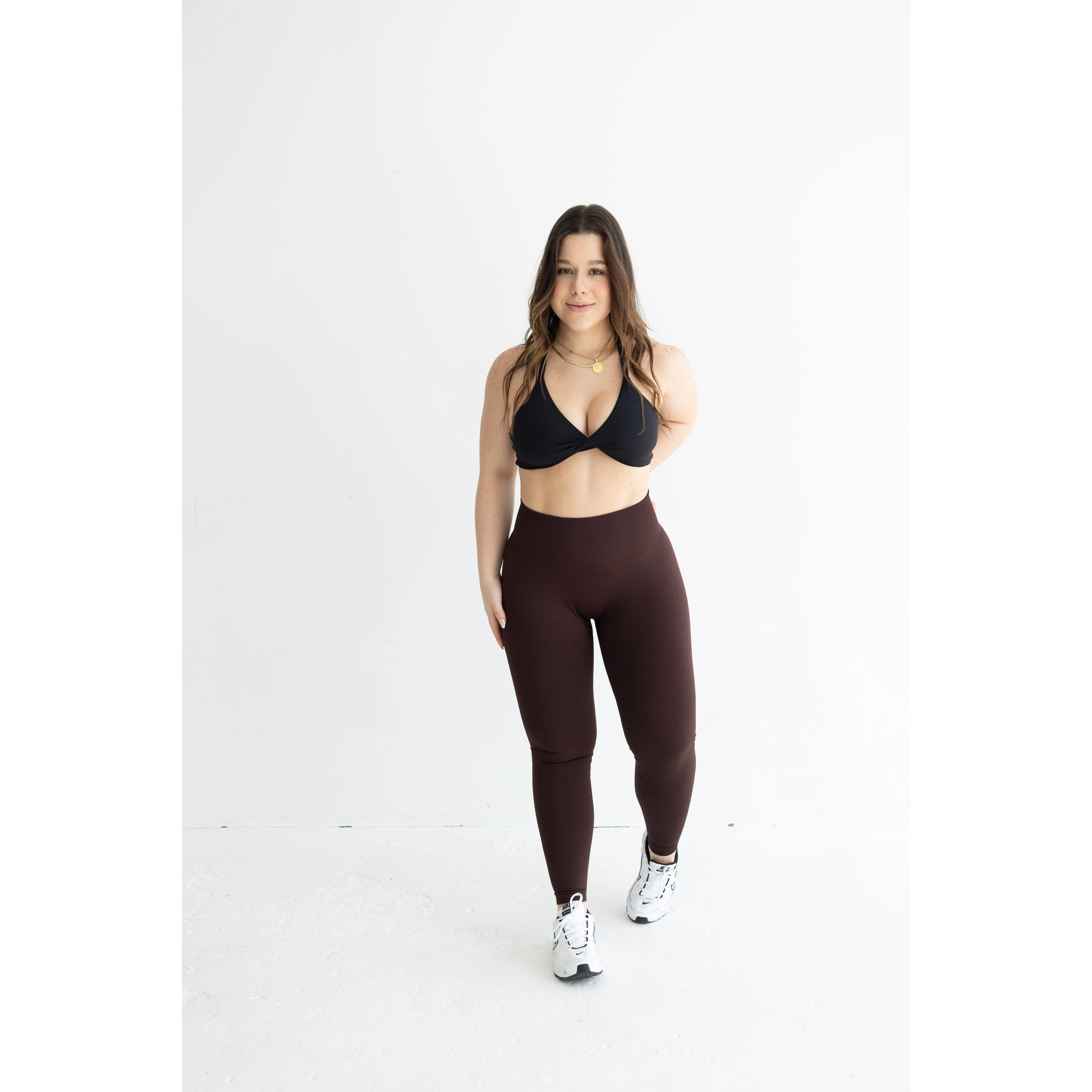 Chocolate Seamless Leggings