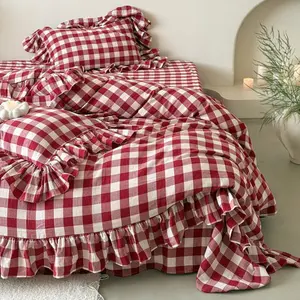 Hattie Gingham Ruffle Bedding Bundle