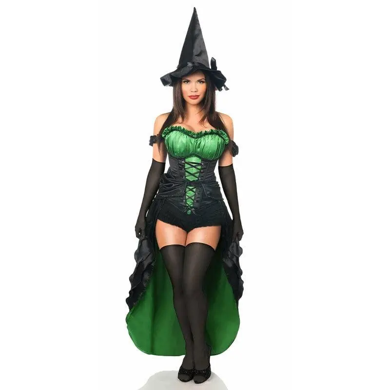 Sexy Deluxe  5 Piece Spellbound Witch Halloween Costume