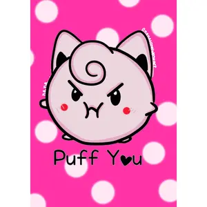 JigglyPuff "Puff You" Sticker