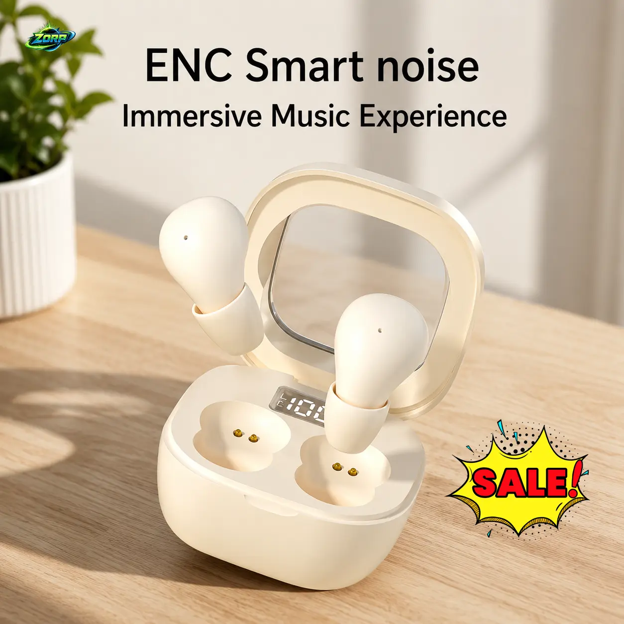 ZORP 2026 New Invisible Sleep Earbuds - Ultra-thin Sports In-ear Wireless Earbuds, High-quality Sound, Comfortable In-ear Earbuds, Ultra-long Battery Life, Discreet Office In-ear Earbuds, Perfect Birthday Gift