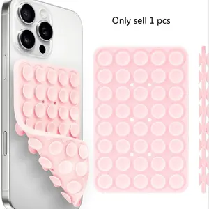 Phone Silicone Suction Cup Stand, Vacuum Phone Holder, New 40-Piece Smartphone Adhesive Holder, Super Sticky Suction Phone Stand, Durable and Safe Design, Cell Phone Holder, Phone Mount