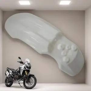 Crf50 Front Mudguard Thick PP Material, Off-Road Motorcycle Rear Mudguard, Durable Dirt Protection, Ideal for Adventure Riding