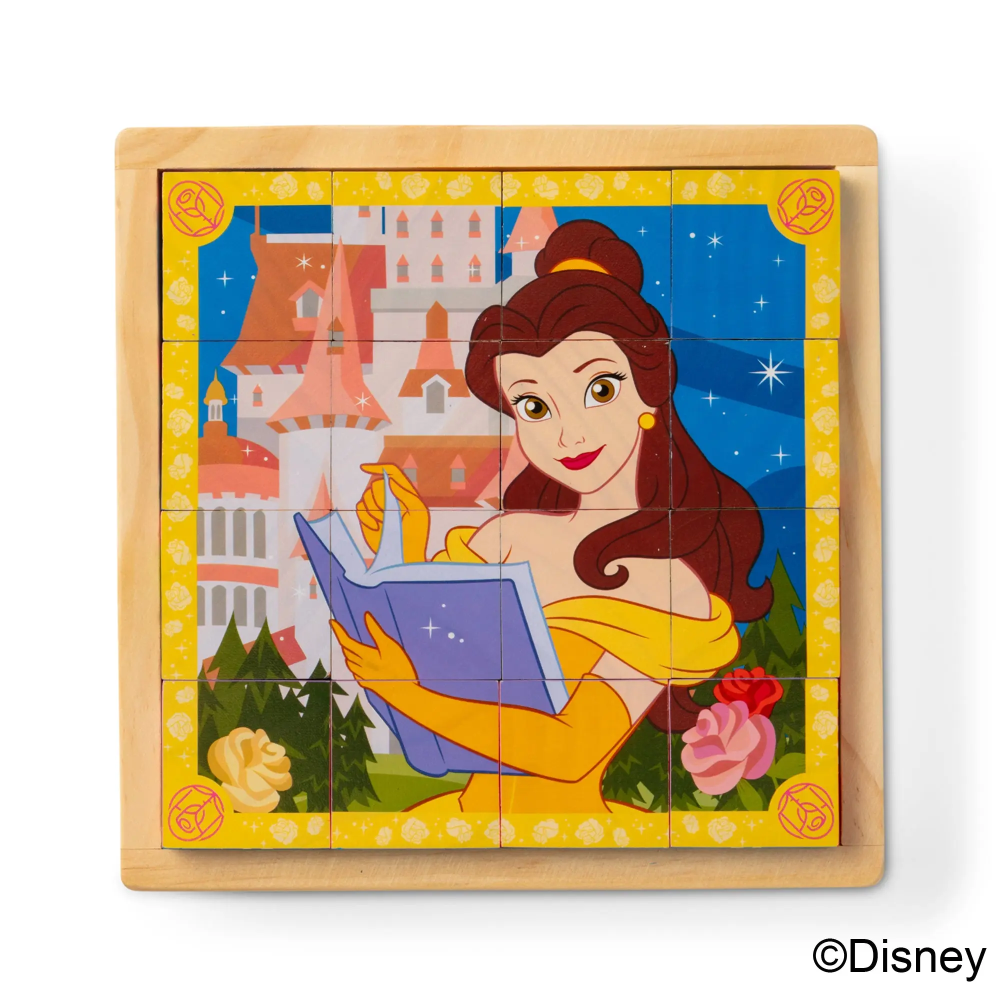 Disney Princess Wooden Cube Puzzle Disney Princess Wooden Cube Puzzle
